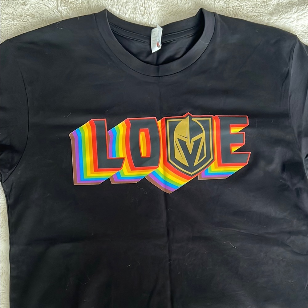 Vegas Golden Knights Pride “Love” unisex t shirt
